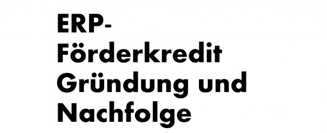 ERP-Förderkredit Gründung und Nachfolge
